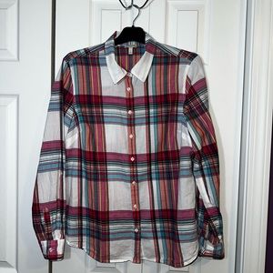 Talbots Button Up Top